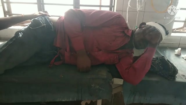 बच्चे के विवाद में भाई ने भाई को पीटा सदर अस्पताल में भर्ती