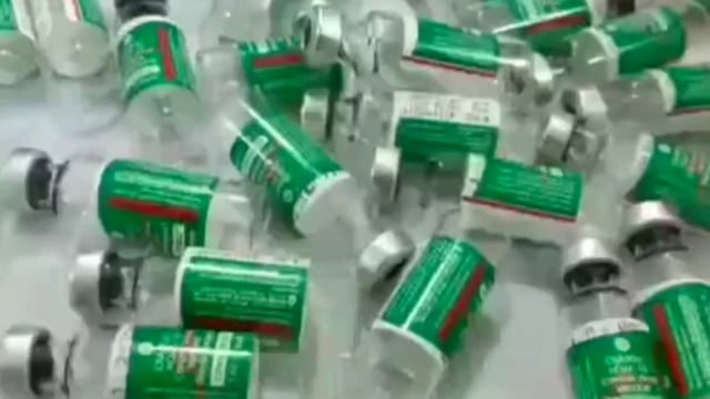 मेजरगंज रेफरल अस्पताल में वैक्सीनेशन शिविर आयोजित।