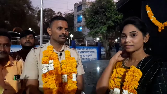 पोलीस उपनिरीक्षक कोमल कांबळे यांचे पोलीस उपनिरीक्षक गजानन पाटील यांच्याकडून कौतुकाची थाप