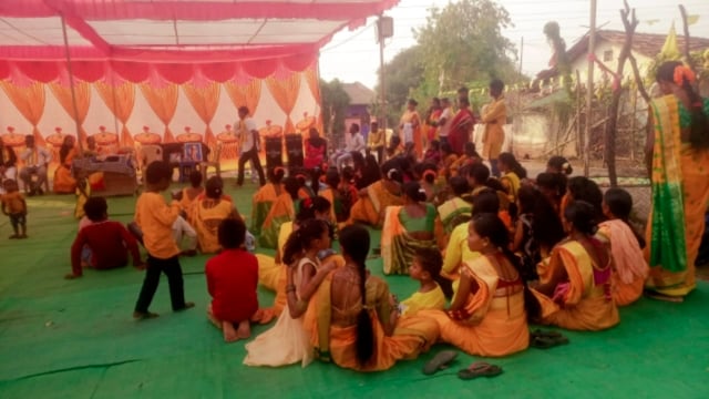 *गडअहेरी येथे राष्ट्रीय शहीद वीर बाबुराव शेडमाके यांची 189 वी जयंती साजरी*

