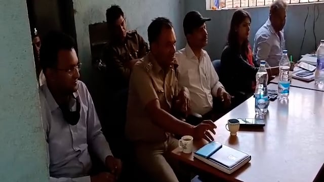 होली और शब ए बारात पर्व को लेकर हिलसा थाना परिषर में हुआ शांति समिति की बैठक