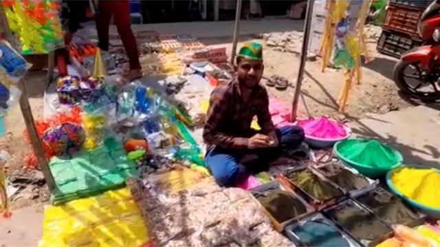 होली पर्व से पहले बाजारों में रही गहमागहमी