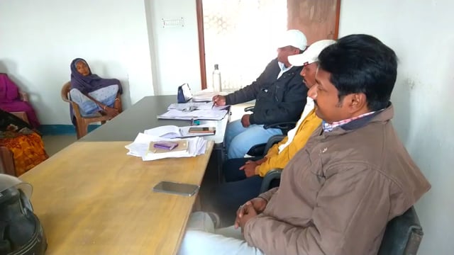 बलुआ पंचायत सरकार भवन में ग्राम कचहरी का हुआ आयोजन, भूमि संबंधित 4 मामलों पर हुई सुनवाई