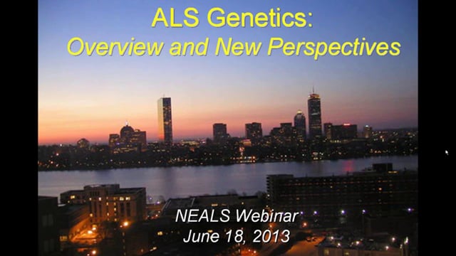 Genetic Research in ALS 6-18-13 Screen Grab