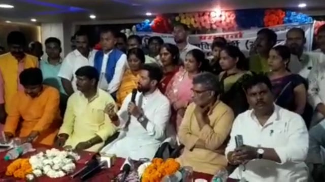 एमएलसी चुनाव को लेकर अपने प्रत्याशी के पक्ष में औरंगाबाद पहुंचे चिराग पासवान,विधानसभा मामले में नीतीश पर किया हमला