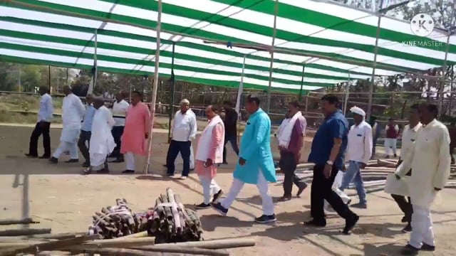 मुख्यमंत्री के आगमन को लेकर स्व श्याम नंदन सिंह के कचहरी में पार्टी कार्यकर्ताओं ने झोंकी पूरी ताकत, तैयारी अंतिम चरण मे