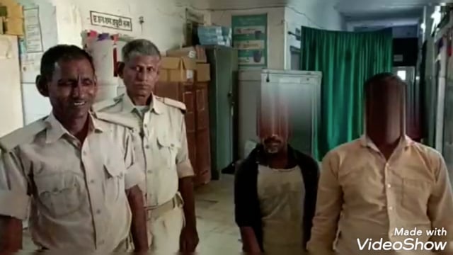 मेस्कौर  पुलिस टीम टीमलबीघा गांव से दो शराबी को किया गिरफ्तार, भेजा जेल