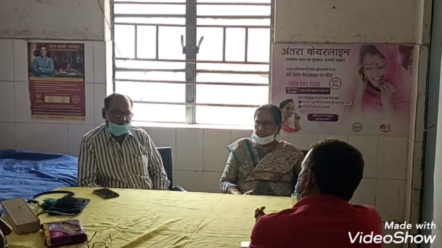 मेस्कॉर  पीएचसी का नवादा सिविल सर्जन निर्मला कुमारी ने किया औचक निरीक्षण