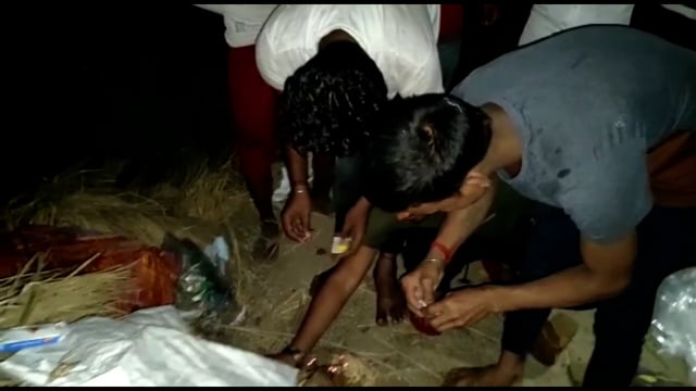 बिंद में किया गया होलिका का दहन