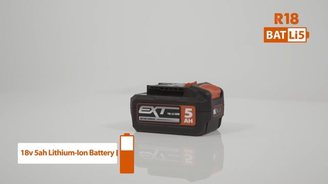 Akumulátor R18BAT-Li5 Evolution 106-0003 - 18V/5.0Ah EXT