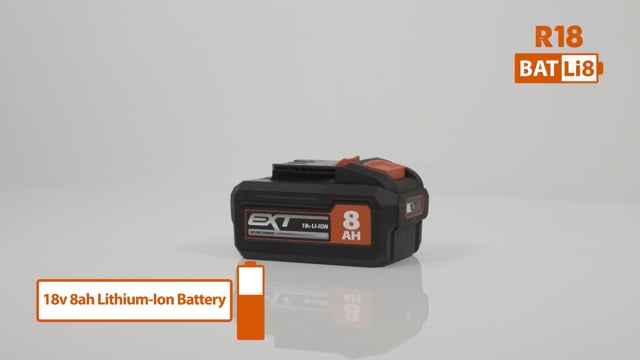 Akumulátor R18BAT-Li8 Evolution 106-0004 - 18V/8.0Ah EXT