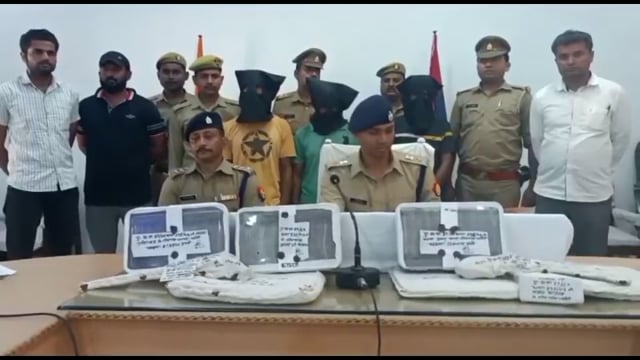 लखीमपुर-खीरी : पुलिस ने किया लूट की बड़ी घटना का खुलासा
