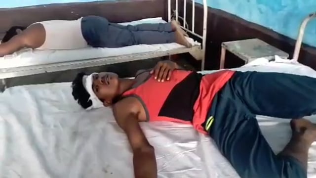 गोंडा न्यूज़ तरबगंज में दबंगों ने घर पर चढ़कर 5 लोगों को मारपीट कर किया लहूलुहान