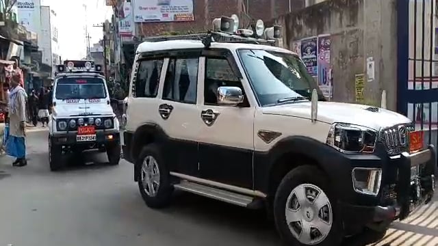 हिलसा के नदहा गांव पहुचे नालंदा एसपी ने घटना स्थल का किया निरीक्षण