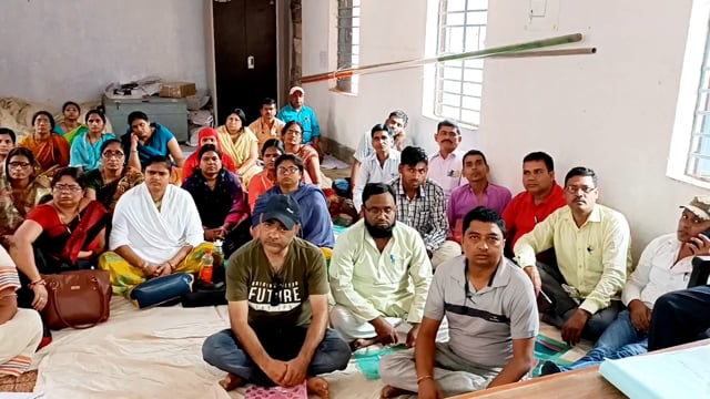 रामगढ़ चौक बीआरसी भवन में मुख्यमंत्री विद्यालय सुरक्षा कार्यक्रम के तहत शिक्षकों को दिया गया एक दिवसीय प्रशिक्षण।