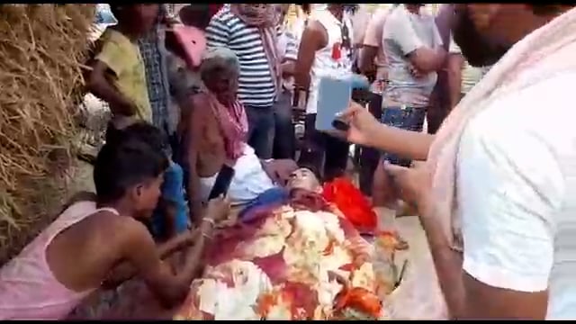 सड़क दुर्घटना में बाइक चालक की मौत