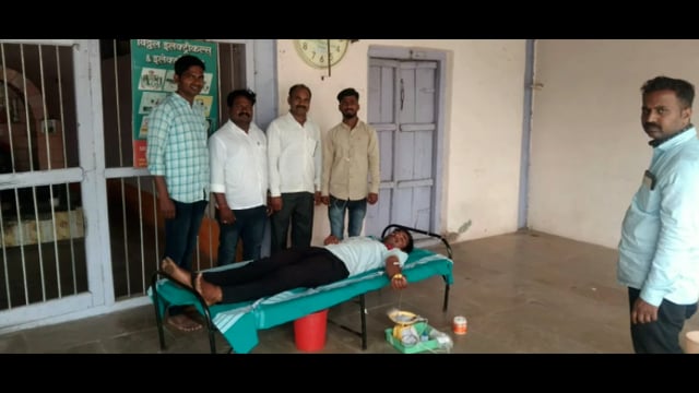 शिवजयंती निमित्त  घानंद येथें  रक्तदान शिबिर -मनसेचा उपक्रम 
 #मनसे