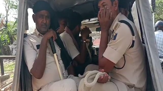 हिलसा थाना पुलिस ने नदहा गांव से छः उपद्रवियों को गिरफ्तार कर भेजा जेल