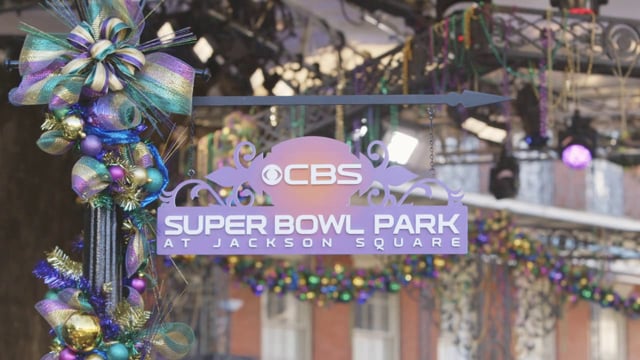 CBS Super Bowl Park at Jackson Square