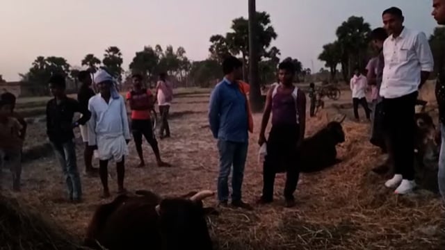 भगन बिगहा गांव के झोपड़ीनुमा घर में अचानक आग लगने से हजारों की संपत्ति जलकर हुई राख