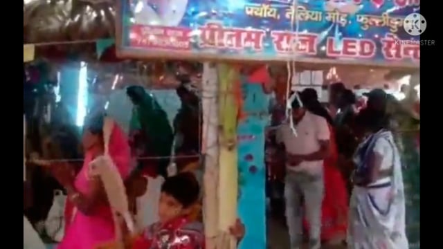 त्रैरात्र हरीनाम रामधुन संकीर्तन का हुआ समापन, भक्ति भाव से प्रतिमा का खजूरी ग्राम वासी ने किया विसर्जन