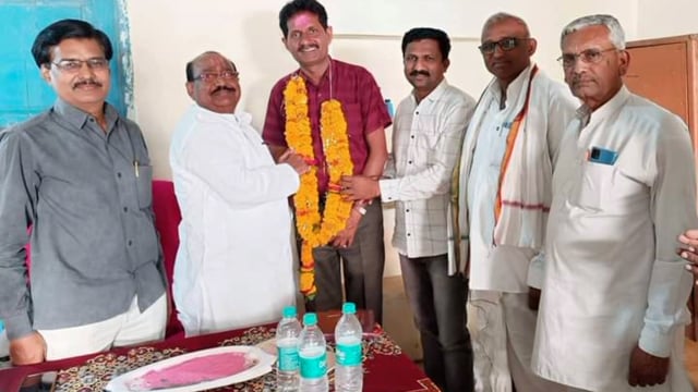 पालम पंचायत समिती चे नूतन गटविकास अधिकारी उदय शिसोदे यांचा रासपा कडून स्वागत