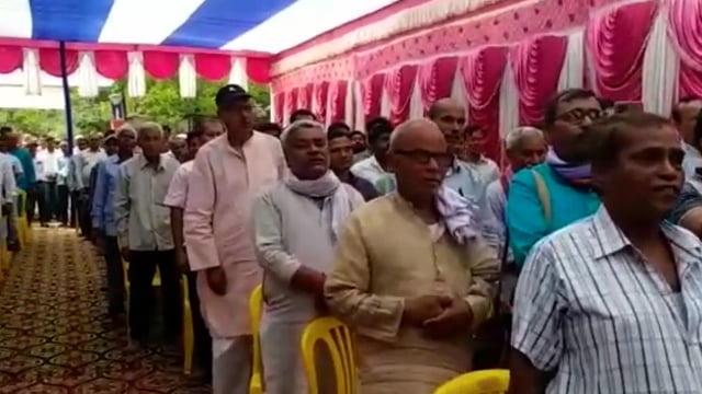 प्रधान डाकघर में मामला का हुआ आयोजन मेजरगंज के सभी आदमी हुए शामिल