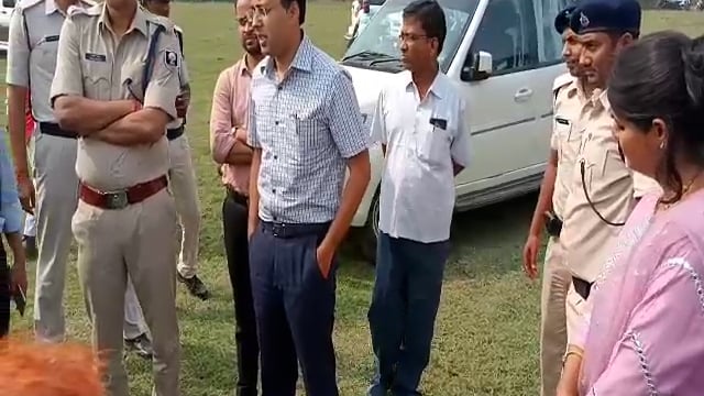 मुख्यमंत्री आगमन को लेकर हिलसा में समारोह स्थल का डीएम और एसपी ने किया निरीक्षण,दिए आवश्यक निर्देश