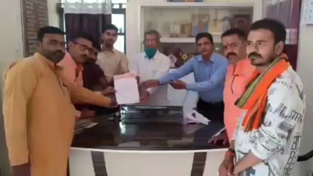 कोंच-हिन्दू संगठनों ने राम जवारे व रामनवमी शोभा यात्रा को लेकर दिया पत्र