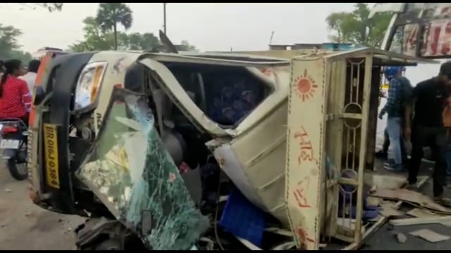 सड़क हादसा में बाइक सवार युवक की मौत