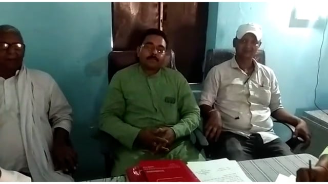 सरपंच संघ के अध्यक्ष बने मुकेश एवं सचिव राजीव