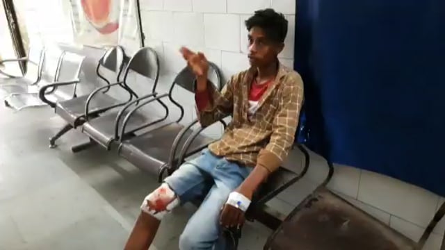 दो बाइक की आमने-सामने की टक्कर में एक की मौत पांच घायल,रायपुरा रोड की घटना