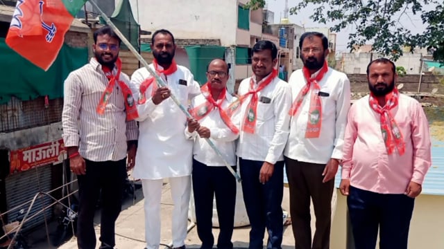 पालम शहरात भाजपचा वर्धापन दिनानिमित्त विविध कार्यक्रम घेण्यात आले