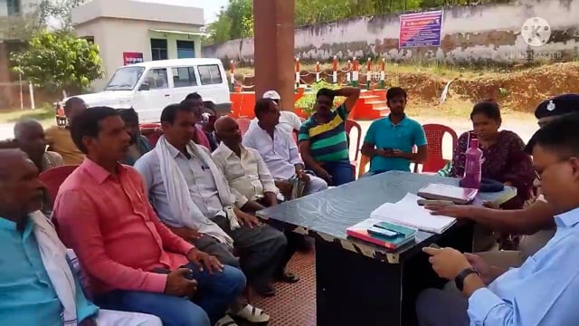 रामनवमी, चैती दुर्गा पूजा एवं रमजान को लेकर थाने पर आयोजित हुई शांति समिति की बैठक