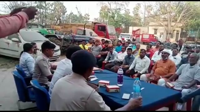 रामनवमी और रमजान को लेकर अमरपुर थाना परिसर में हुई शांति समिति की बैठक l