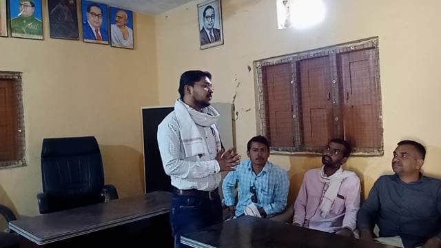 पालम तालुक्यातील आरखेड येथे कृषी विभागाचे गाव कृषी आराखडा प्रशिक्षण,  ग्रामस्थांची उपस्थिती