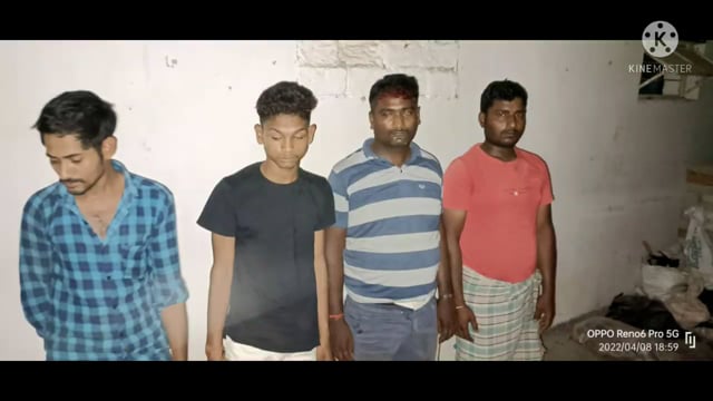 जिले में चल रहे अवैध झारखंड ब्रांड शराब की होम डिलीवरी का भंडाफोड़, चार गिरफ्तार