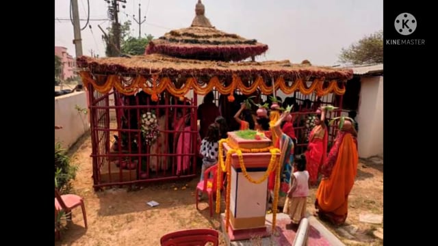 रामनवमी पर भगवान श्री राम जानकी की निकाली गई भव्य शोभायात्रा