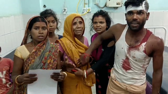 लखीसराय जिले के झुलौना गांव में जमीनी विवाद के दौरान हुई मारपीट में 7 महिला एवं पुरुष हुए घायल