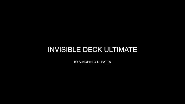 Foto Invisible deck ULTIMATE by Vincenzo Di Fatta