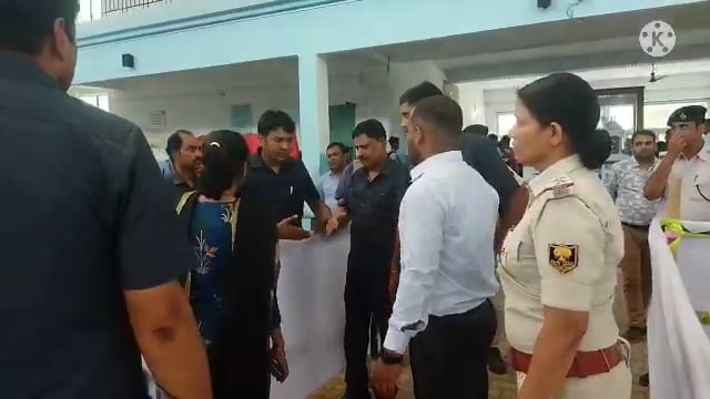 गिरीयक : मुख्यमंत्री के आगमन को लेकर अधिकारियों ने लिया सुरक्षा का जायजा 