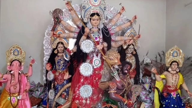 चानन  : बननूबगीच एवं भंडार गांव में चैती दुर्गा मेला देखधे उमड़ी श्रृद्धालुओ की भीड। 