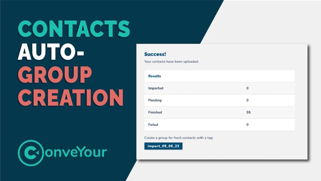 Automatic Group Creation on Upload