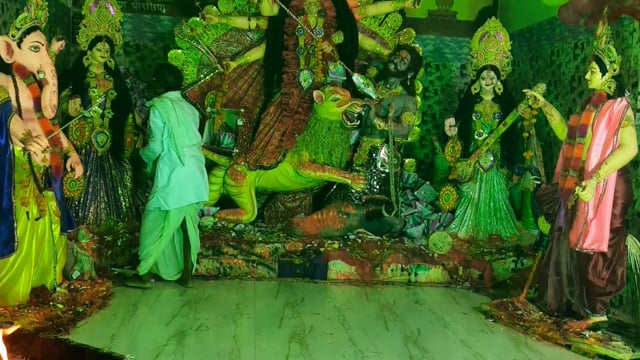 चानन  : भंडार गांव स्थित चैती दुर्गा मेला देखने अंतिम दिन उमड़ी भीड। 