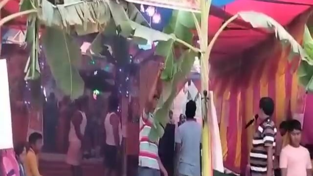 योगीपुर बाजार स्थित देवी स्थान मन्दिर परिषर में 48 घण्टे का अखण्ड कीर्तन हुआ शुरू