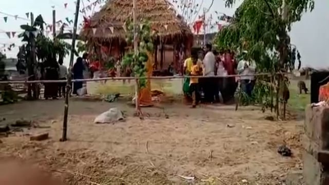 तीयाय गांव में अखंड कीर्तन का आयोजन।