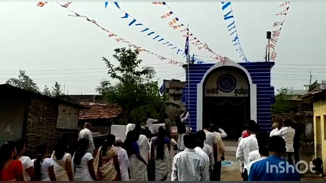 विश्वरत्न डॉ बाबासाहेब आंबेडकर यांच्या जयंती निमित्ताने चिमूर तालुक्यातील विविध पक्षांनी केले अभिवादन,