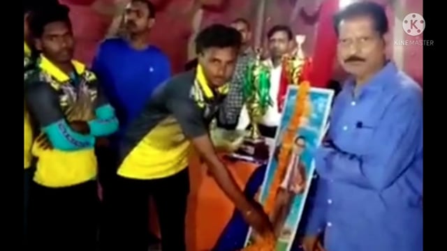 युवा क्लब खेसर द्वारा आयोजित नाइट क्रिकेट टूर्नामेंट की चैंपियन बनी कटोरिया की आई डी एल टीम