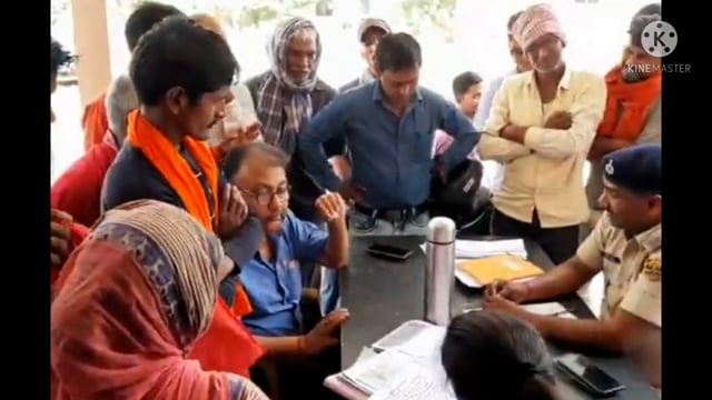 फुल्लीडुमर थाने पर आयोजित जनता दरबार में फरियादियों की लगी भीड़ आए 1 नए मामले