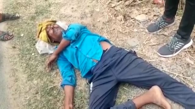 मारुति कार सवार ने साइकिल सवार को मारी ठोकर